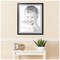 ArtToFrames 26x32" Matted Picture Frame with 22x28" Single Mat Photo Opening Framed in 1.25" Black and 2" Mat (FWM-3926-26x32)